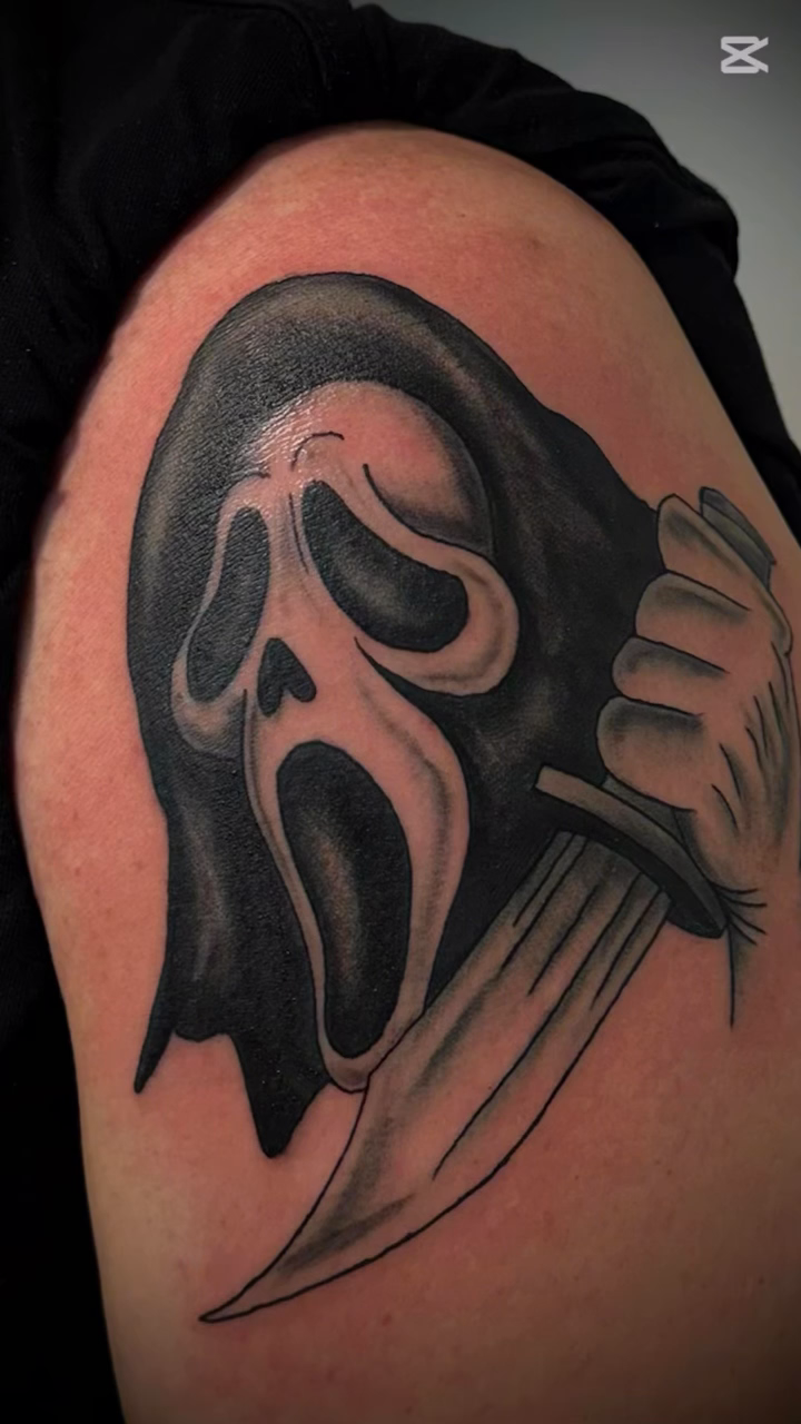 Tattoo by @poppins1384 — realism, black_and_grey