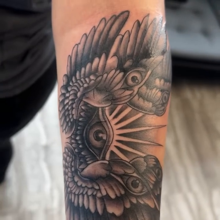 Tattoo by @ta2sbyboss — black_and_grey, realism