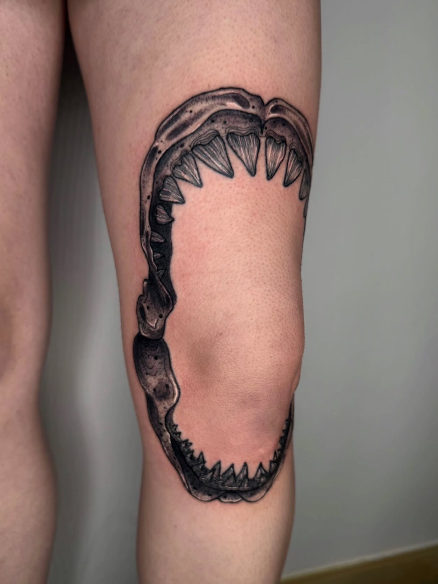 Tattoo by @emogirltattoo — black_and_grey
