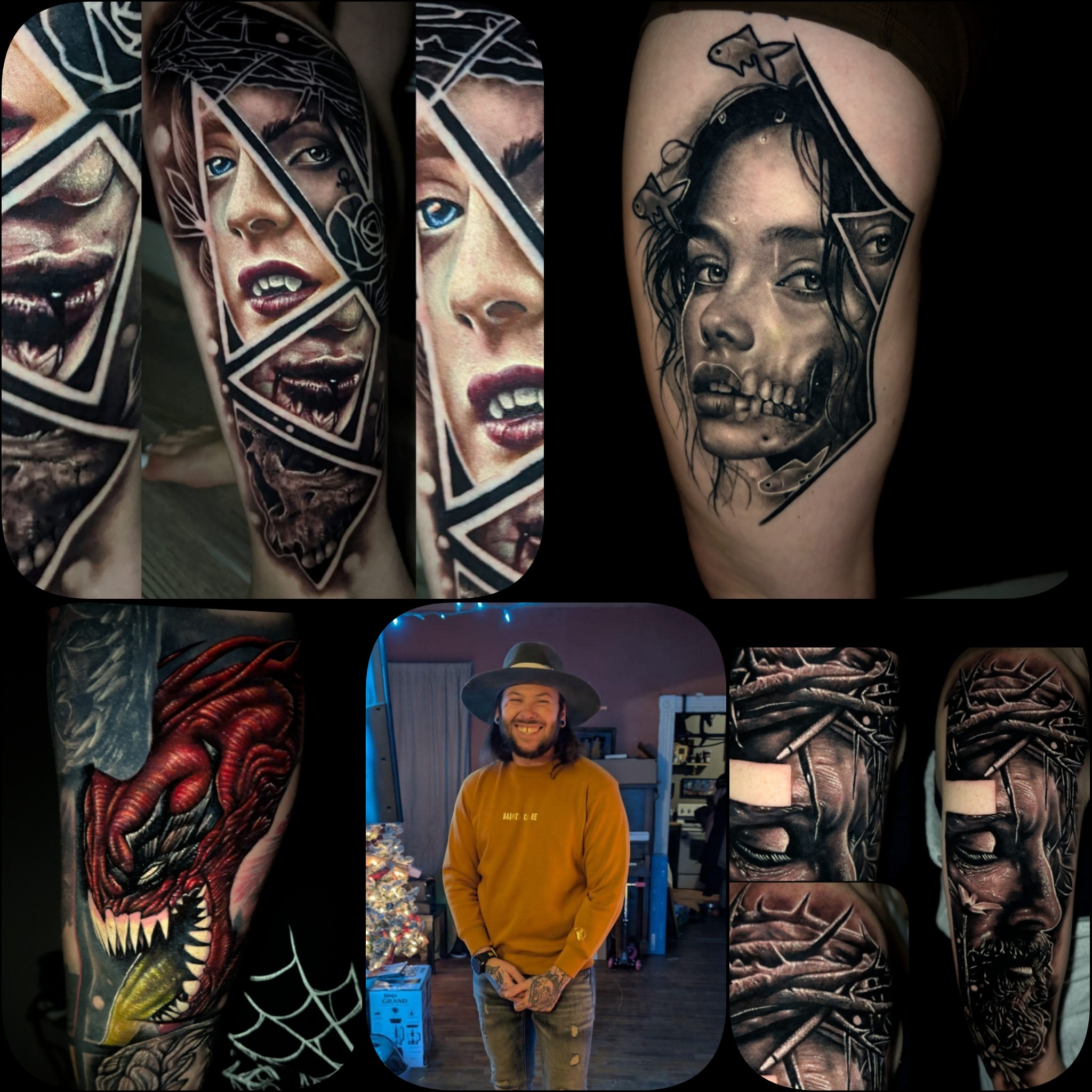 Tattoo by @theinkmason3 — realism, dark_realism