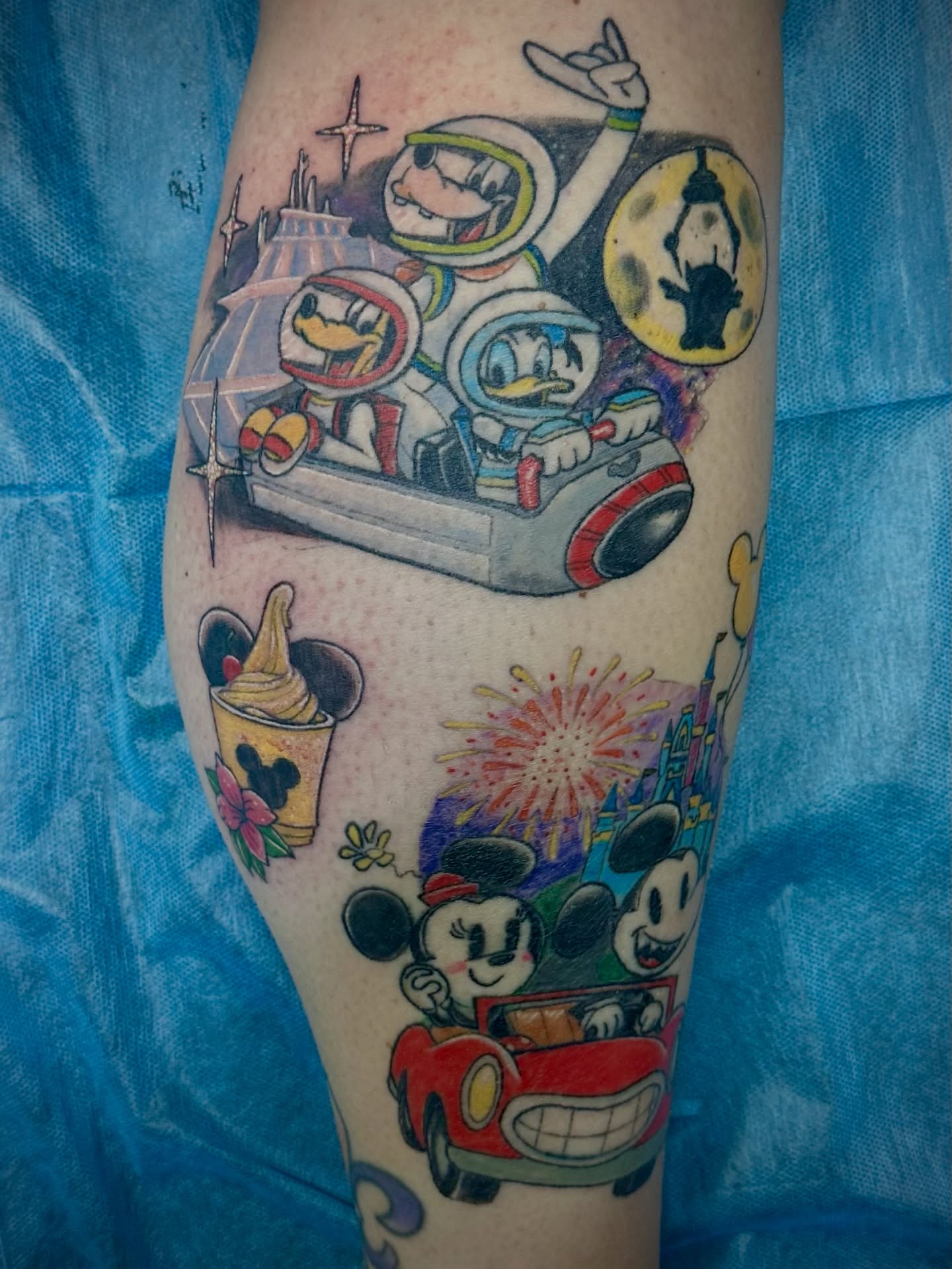 Tattoo by @chrisgraytattoos — new_school, illustrative