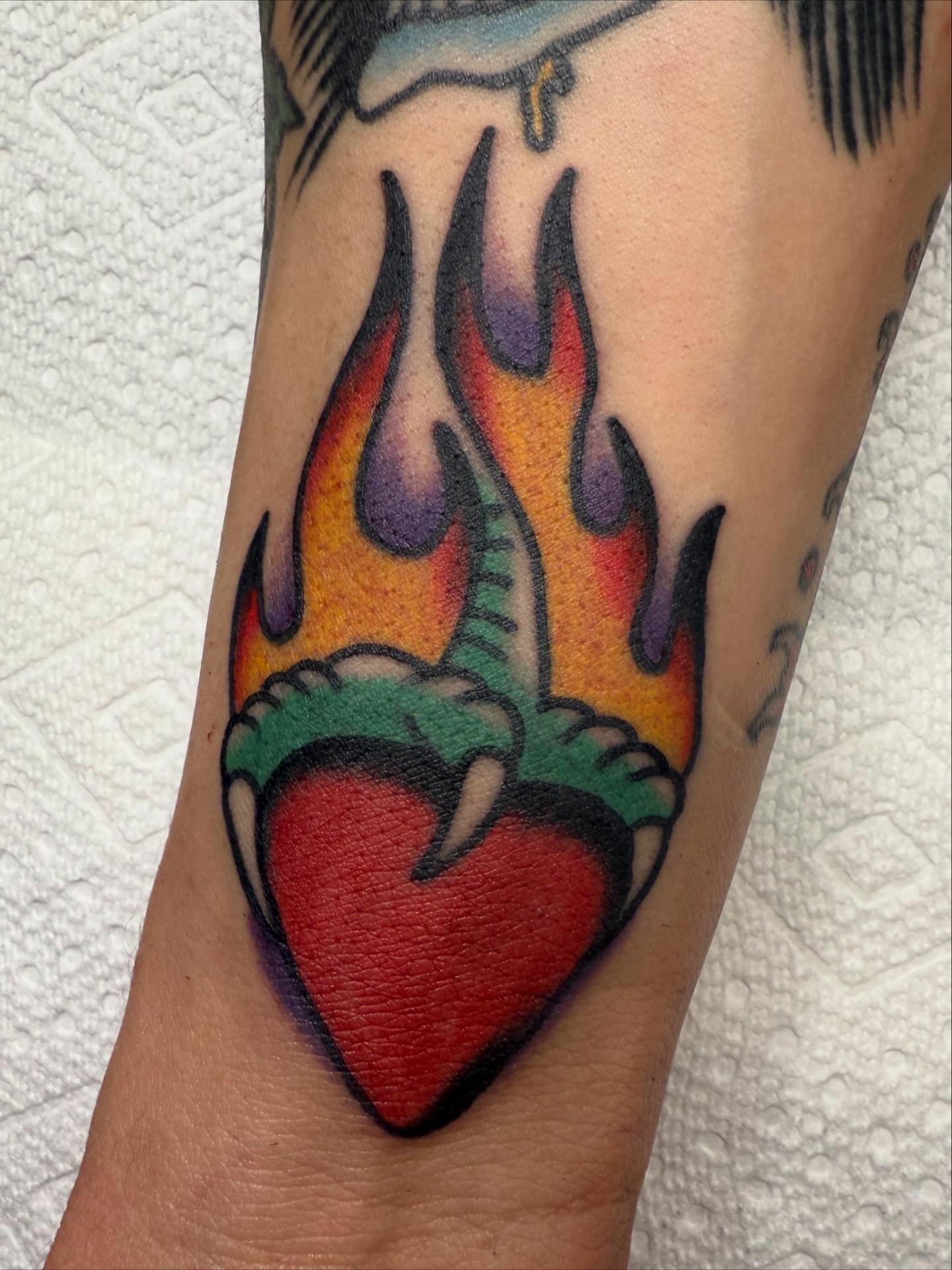 Tattoo by @harpertat2 — american_traditional