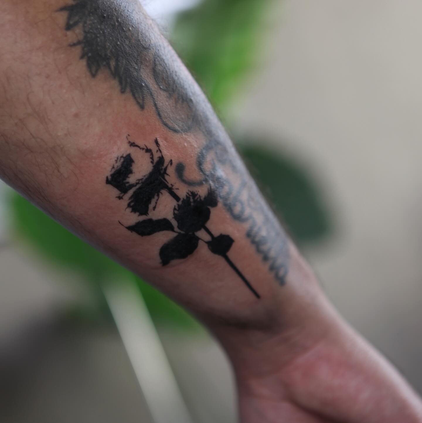 Tattoo by @livlaughtats — black_and_grey