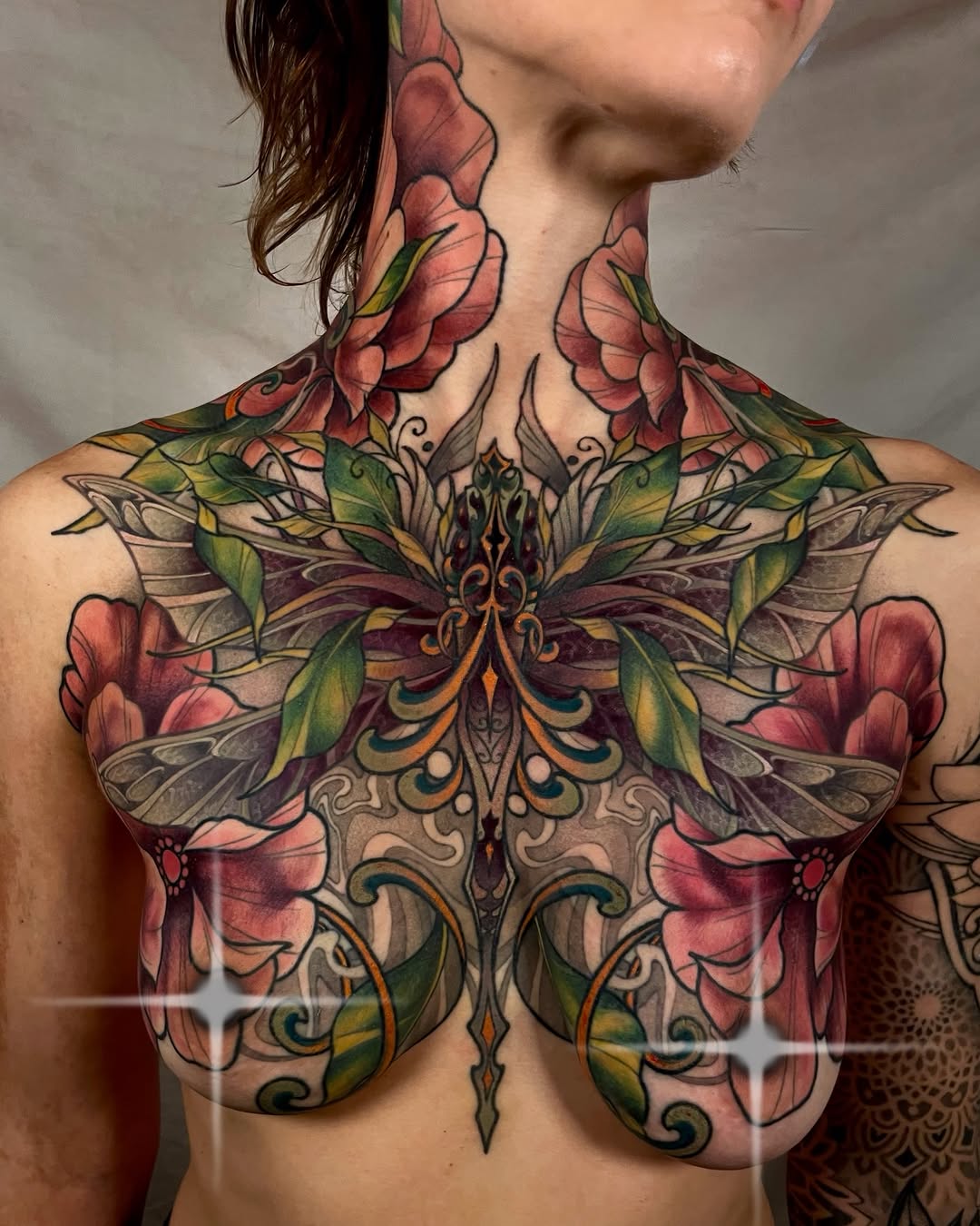 Tattoo by @iamnicholasblack — neo_traditional, ornamental