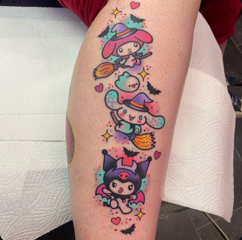 Tattoo by @roxyrydertattoo — dotwork, illustrative