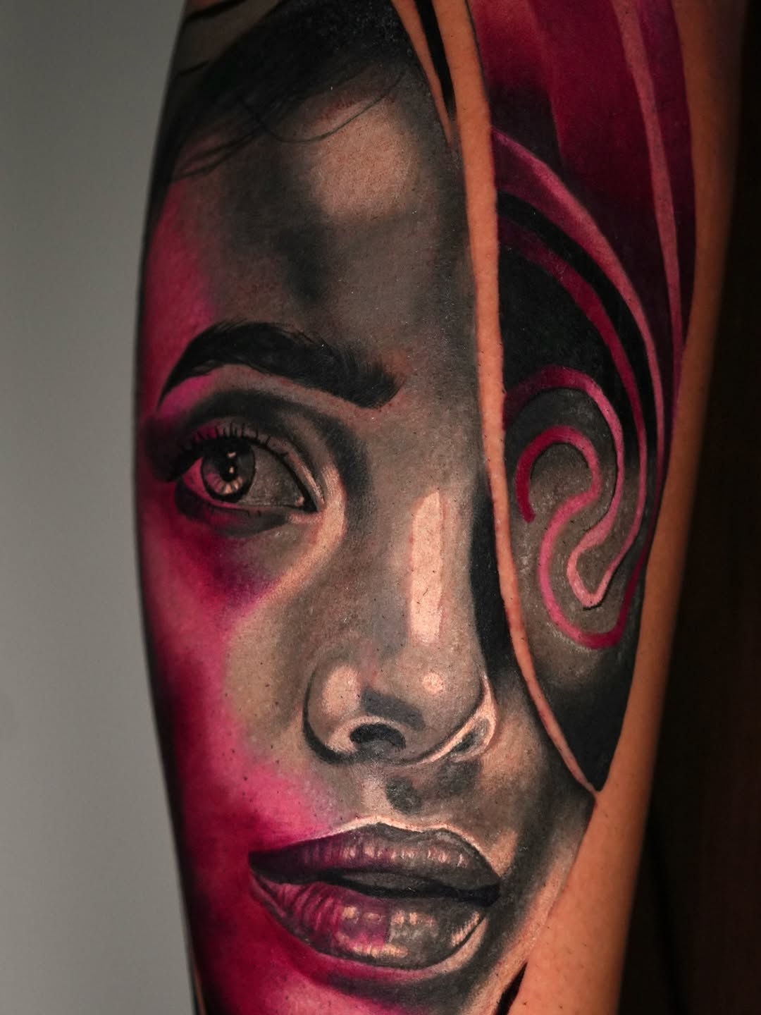 Tattoo by @inkmeupt — realism, black_and_grey