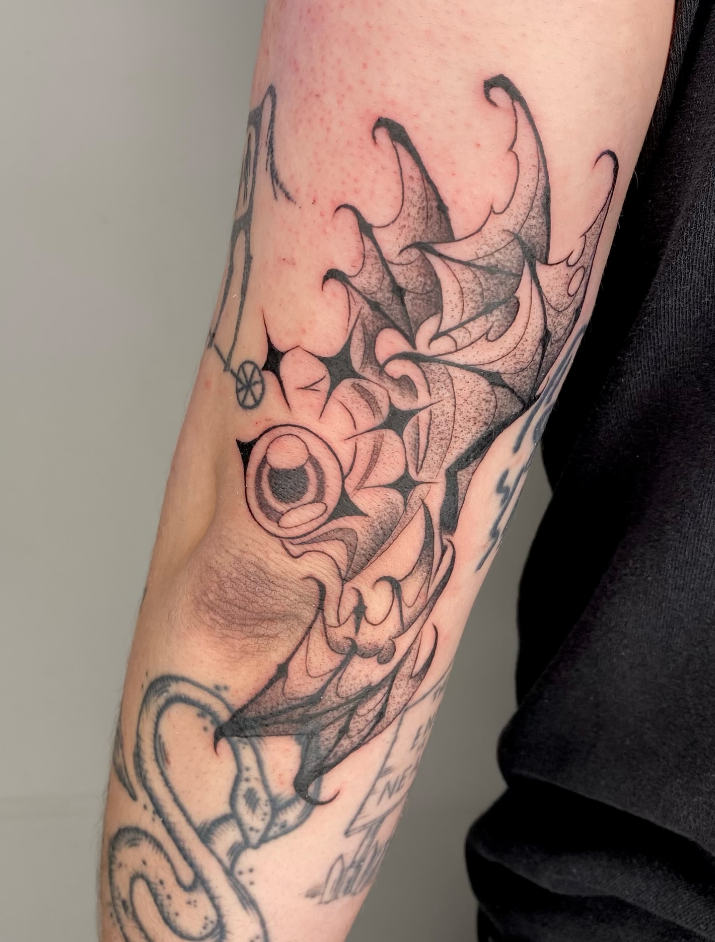 Tattoo by @sabbatma — black_and_grey, realism
