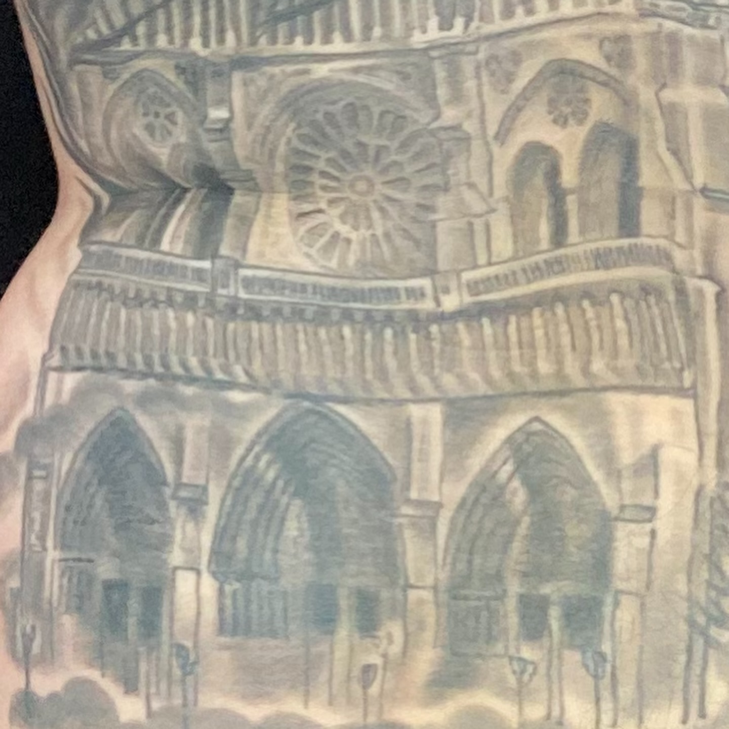Tattoo by @chiefchadula — black_and_grey