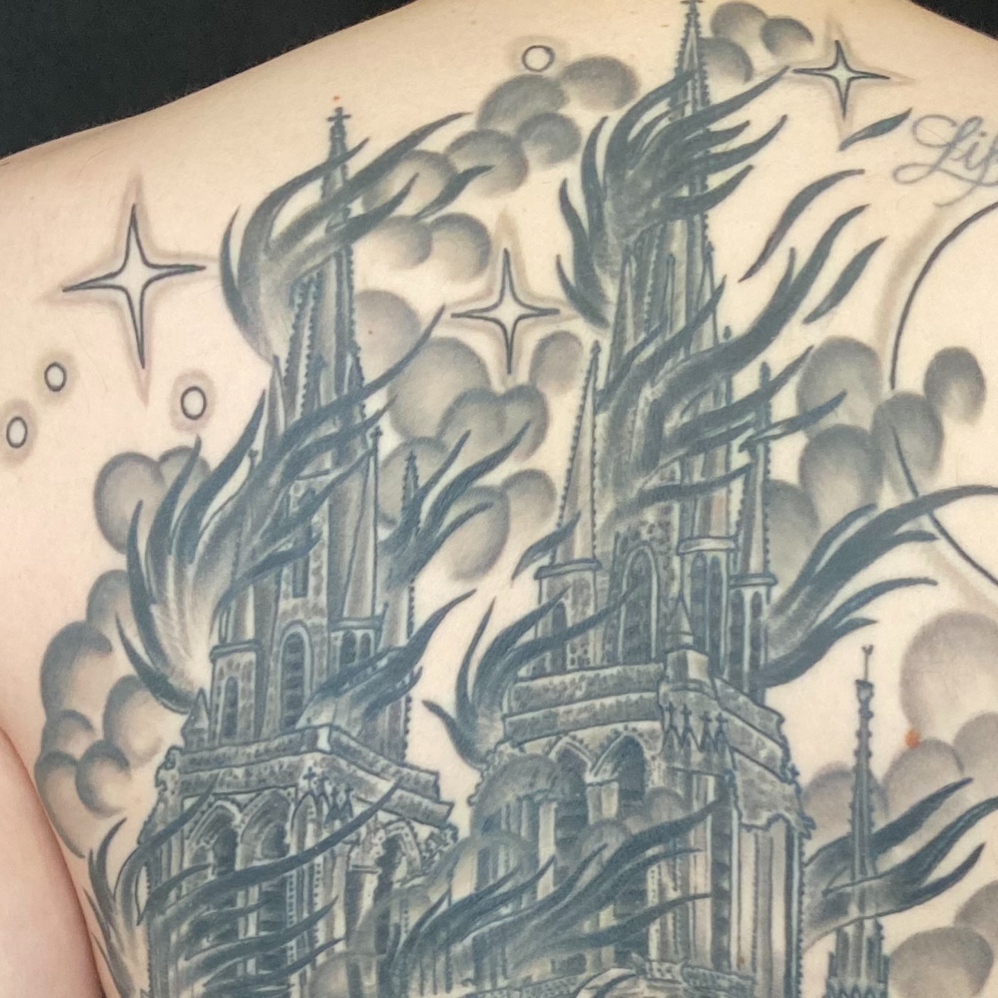 Tattoo by @chiefchadula — black_and_grey