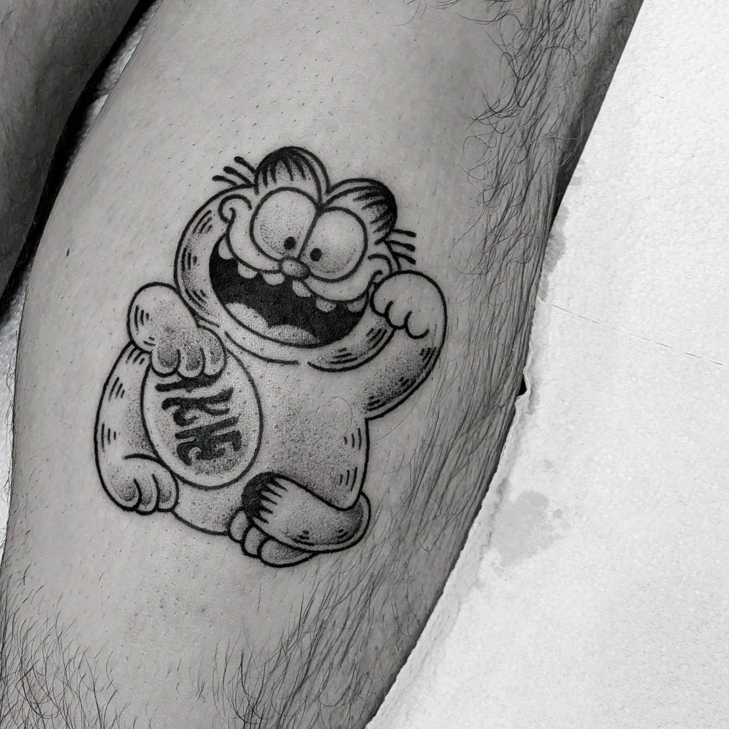 Tattoo by @darkdaystattoos — dotwork