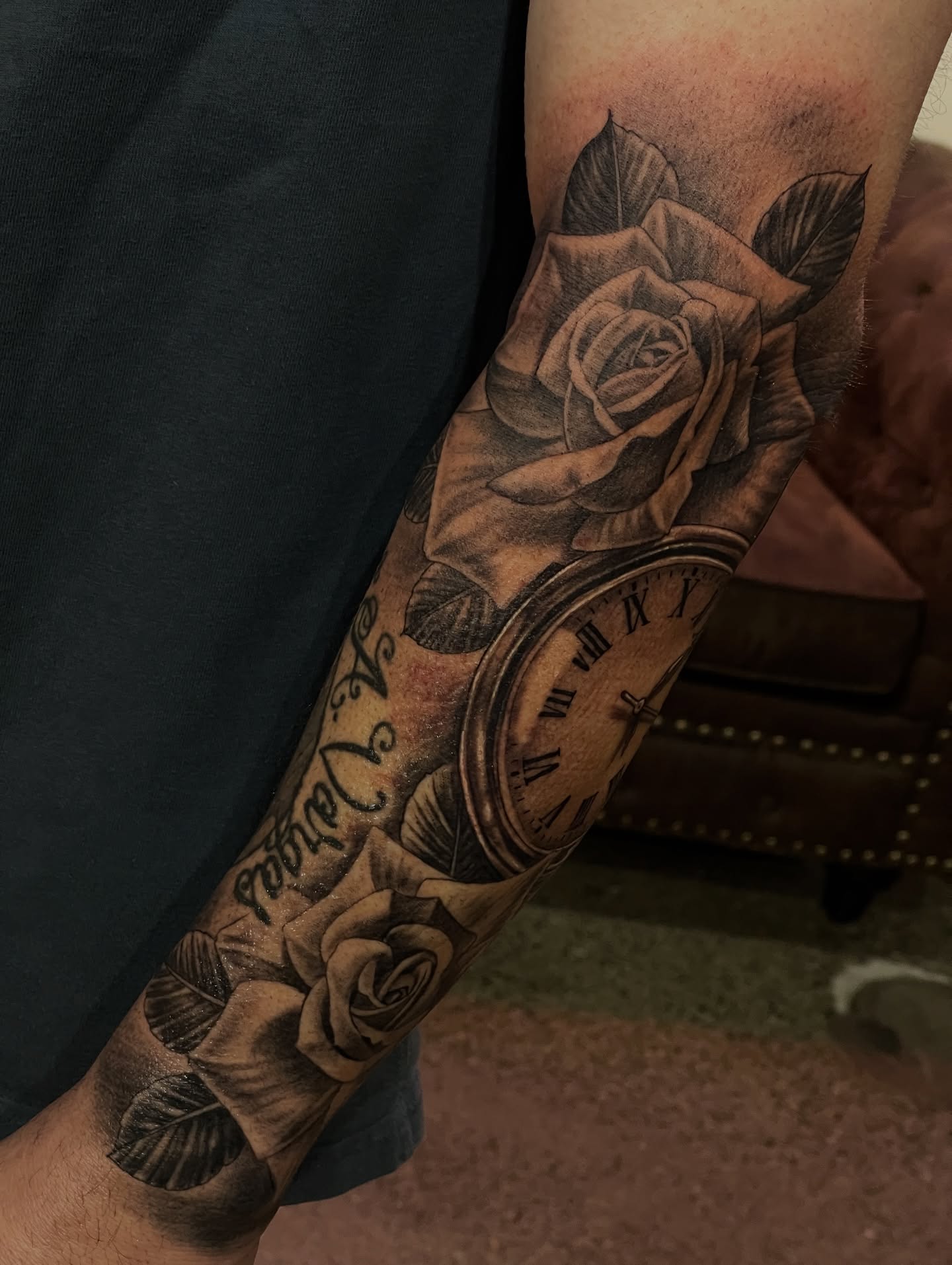 Tattoo by @p_casillasarte β black_and_grey, realism