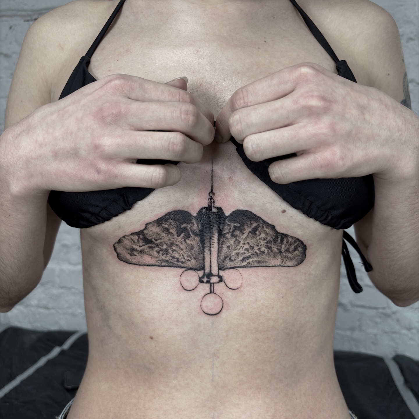 Tattoo by @web4tt — black_and_grey, realism