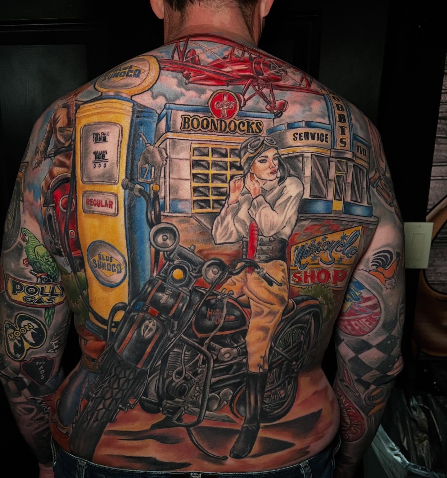 Tattoo by @ldgoodtattoo — realism, dotwork