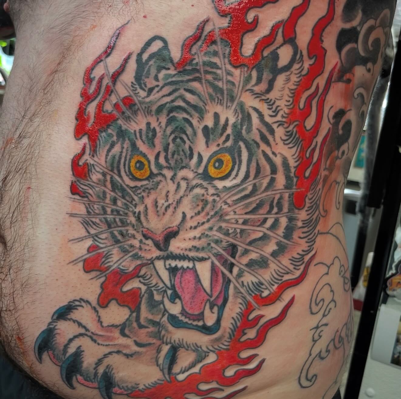 Tattoo by @mikewilsontattoo — japanese_irezumi