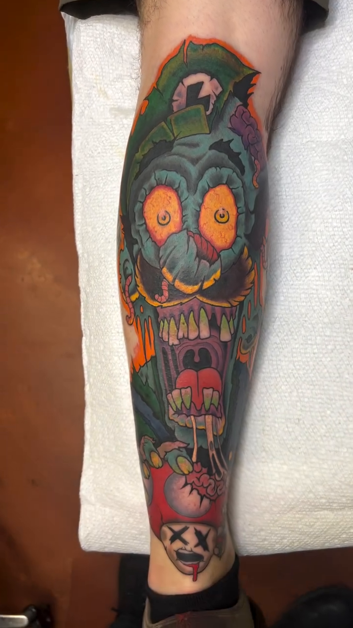 Tattoo by @badfellow — new_school