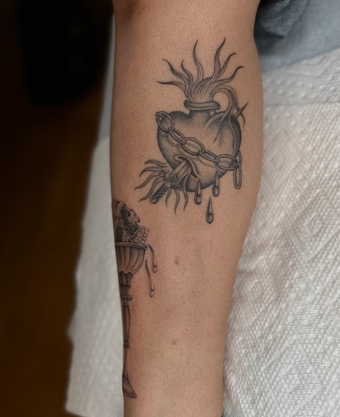 Tattoo by @adriannastabs — black_and_grey