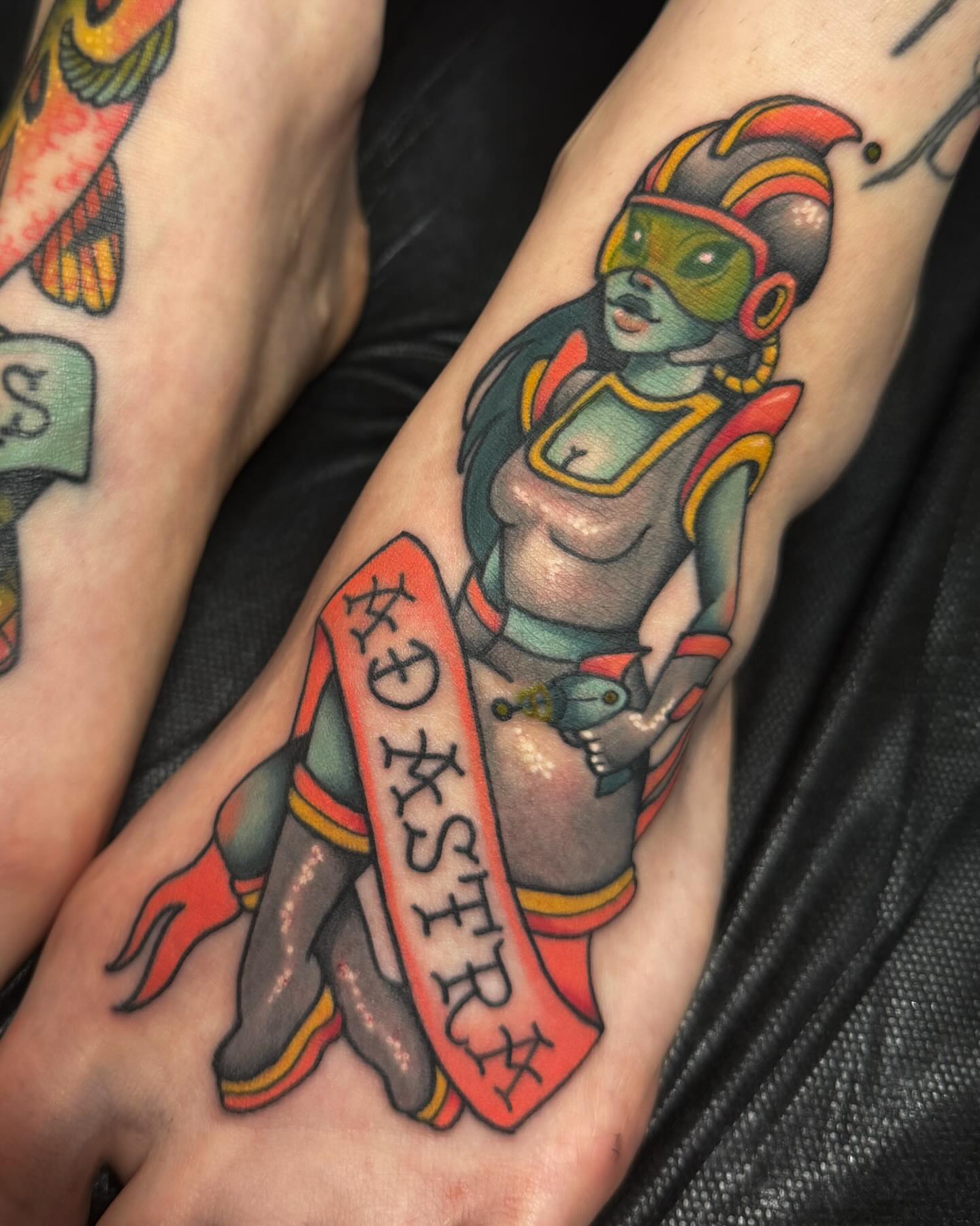 Tattoo by @ismonkah — american_traditional