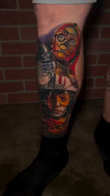 Tattoo by @raul_ugarte — realism, anime