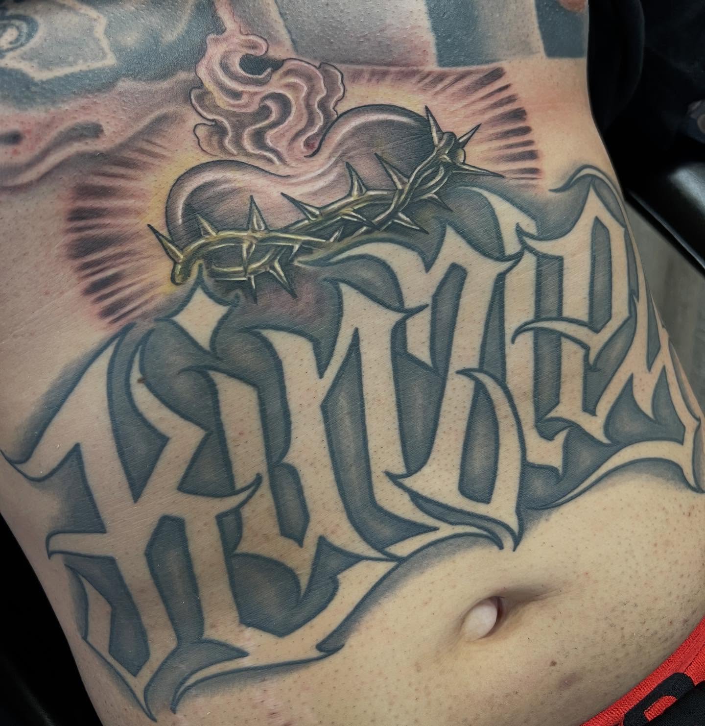 Tattoo by @niz_carrillo — lettering_script