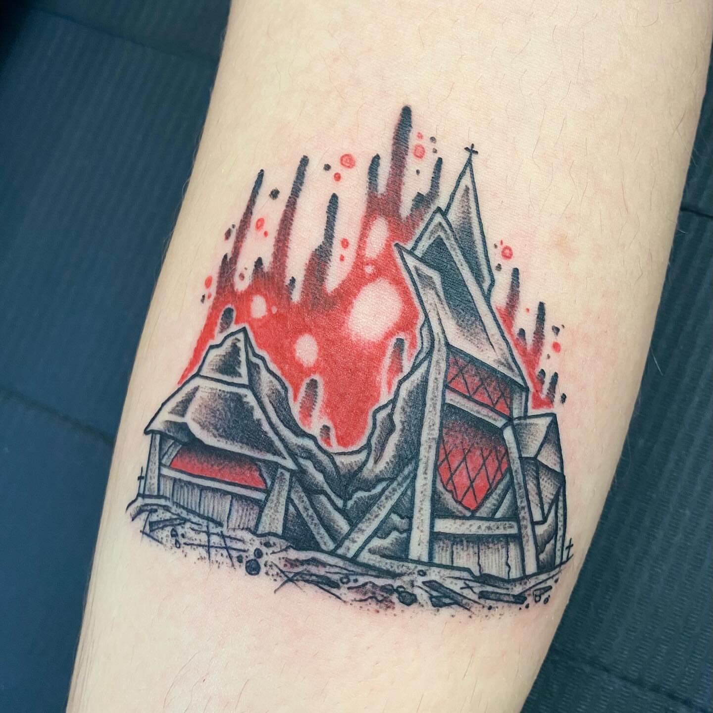 Tattoo by @jmlxart — geometric, dotwork