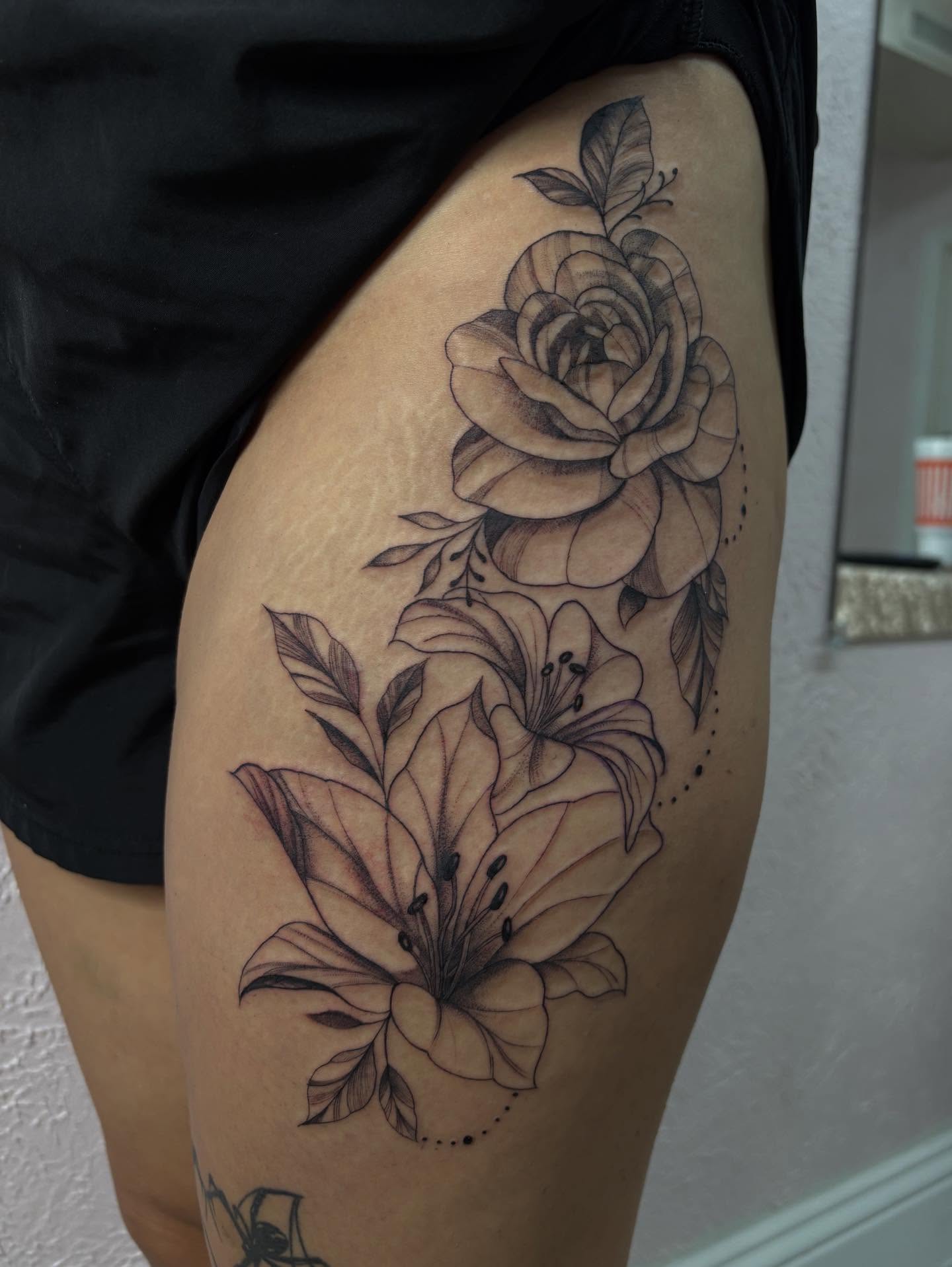 Tattoo by @inkbyjackie_ β black_and_grey, realism