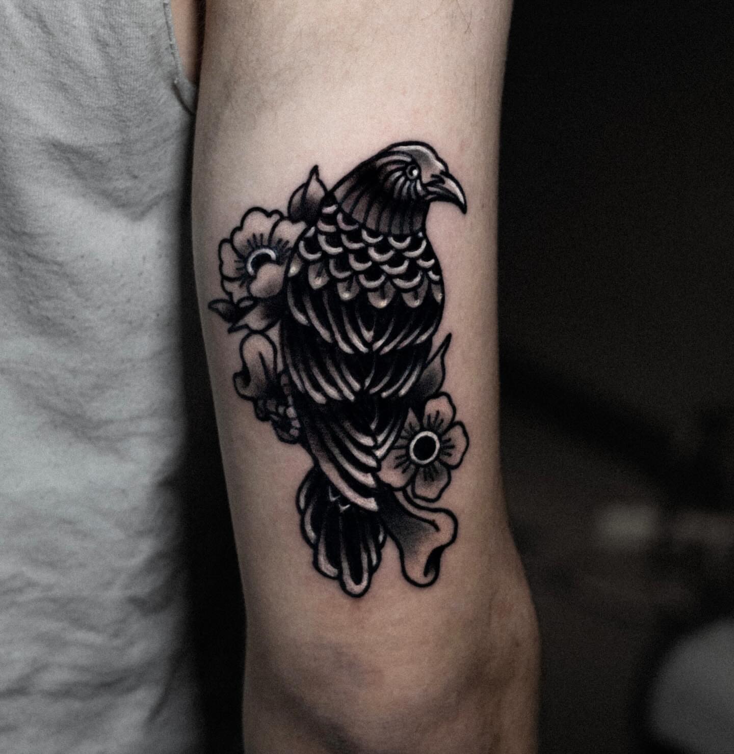 Tattoo by @tt_whitepearl — black_and_grey
