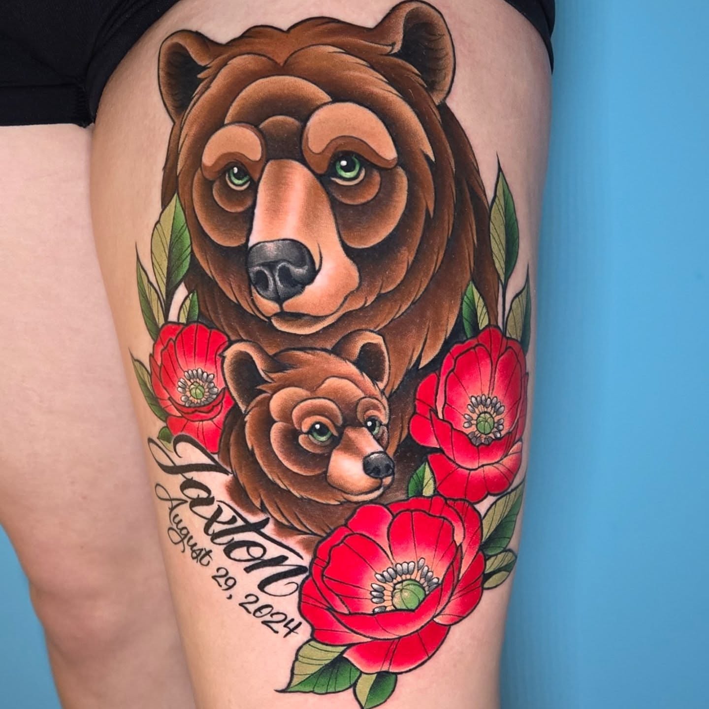 Tattoo by @stagertattoos — american_traditional, realism