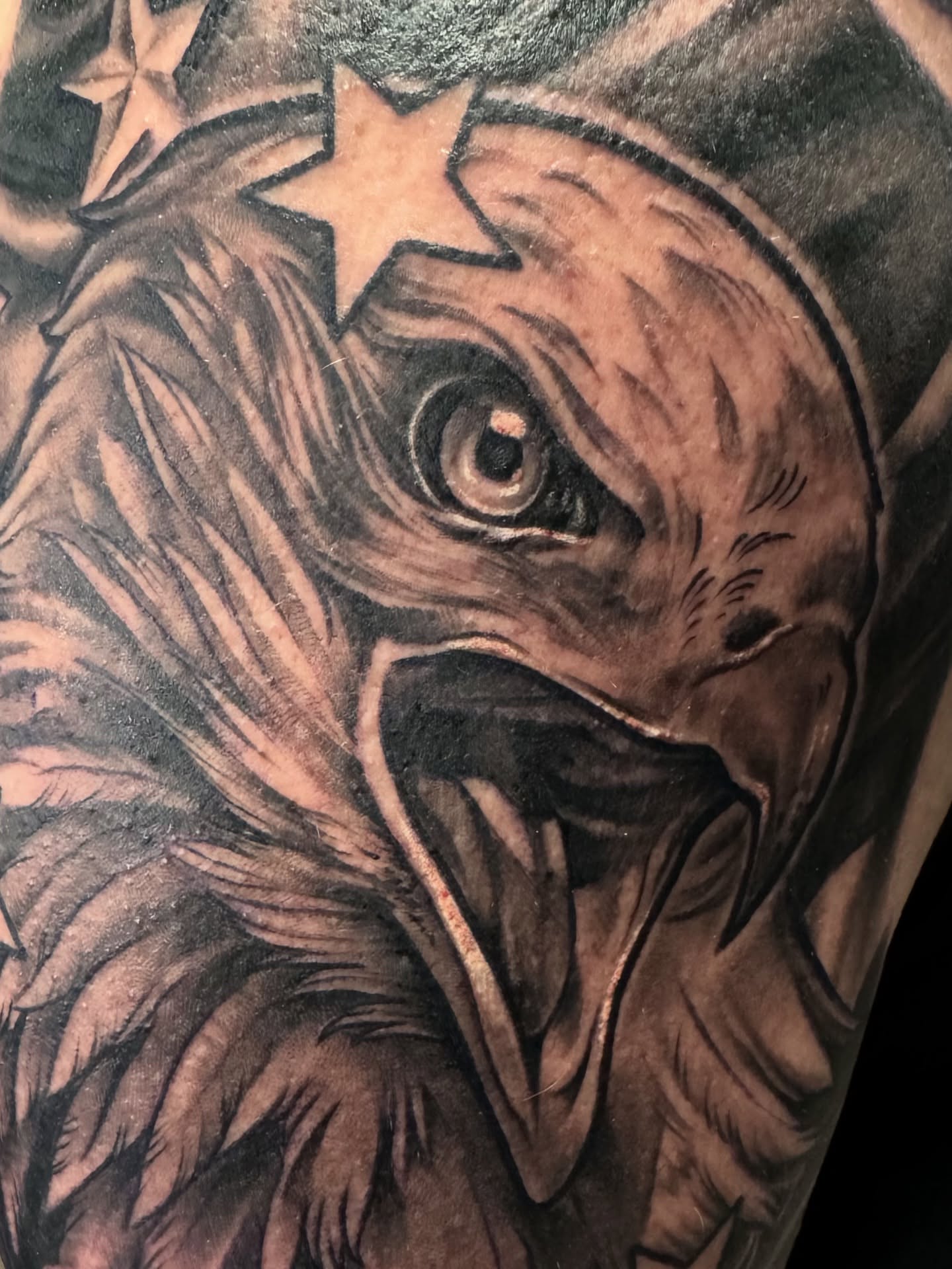 Tattoo by @zombriii — realism, black_and_grey