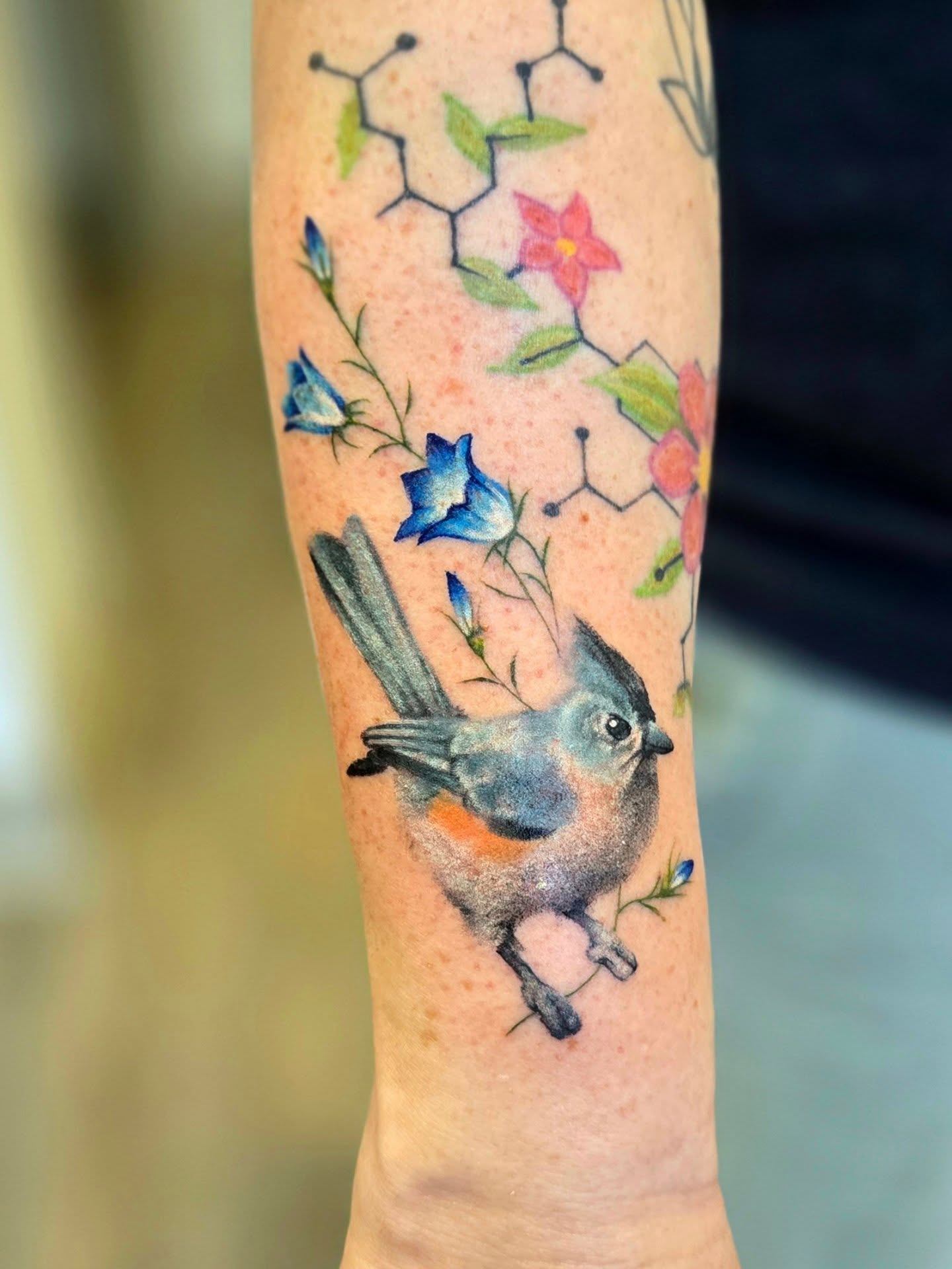 Tattoo by @emilylouisetattoos β realism, watercolor