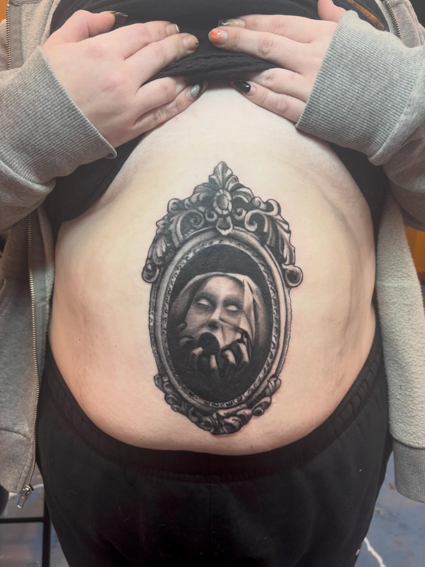 Tattoo by @arkoudatattoo — black_and_grey, realism