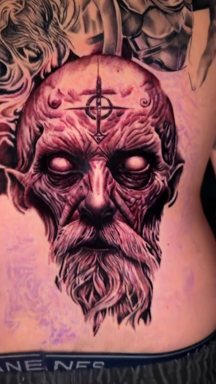 Tattoo by @chanler_tattoos — realism, dark_realism