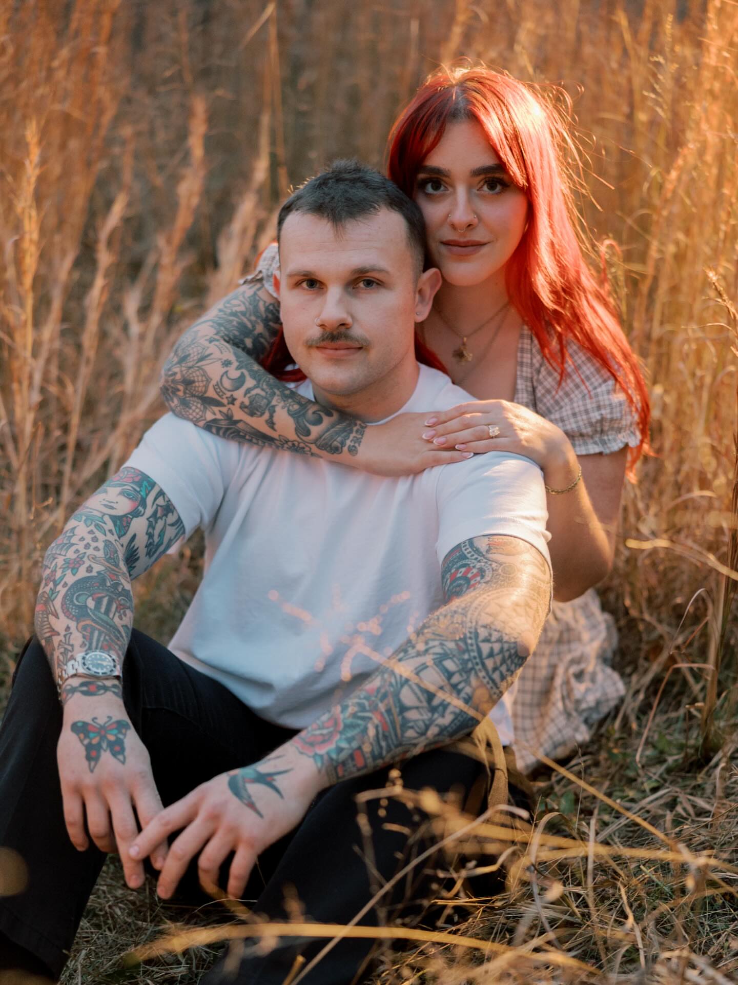 Full arm sleeve American traditional tattoo on the upper arm by Shana