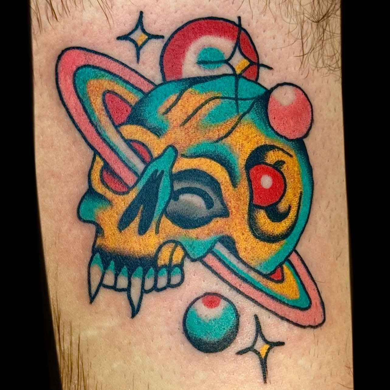 Tattoo by @alliemarietattoos — new_school, surrealism