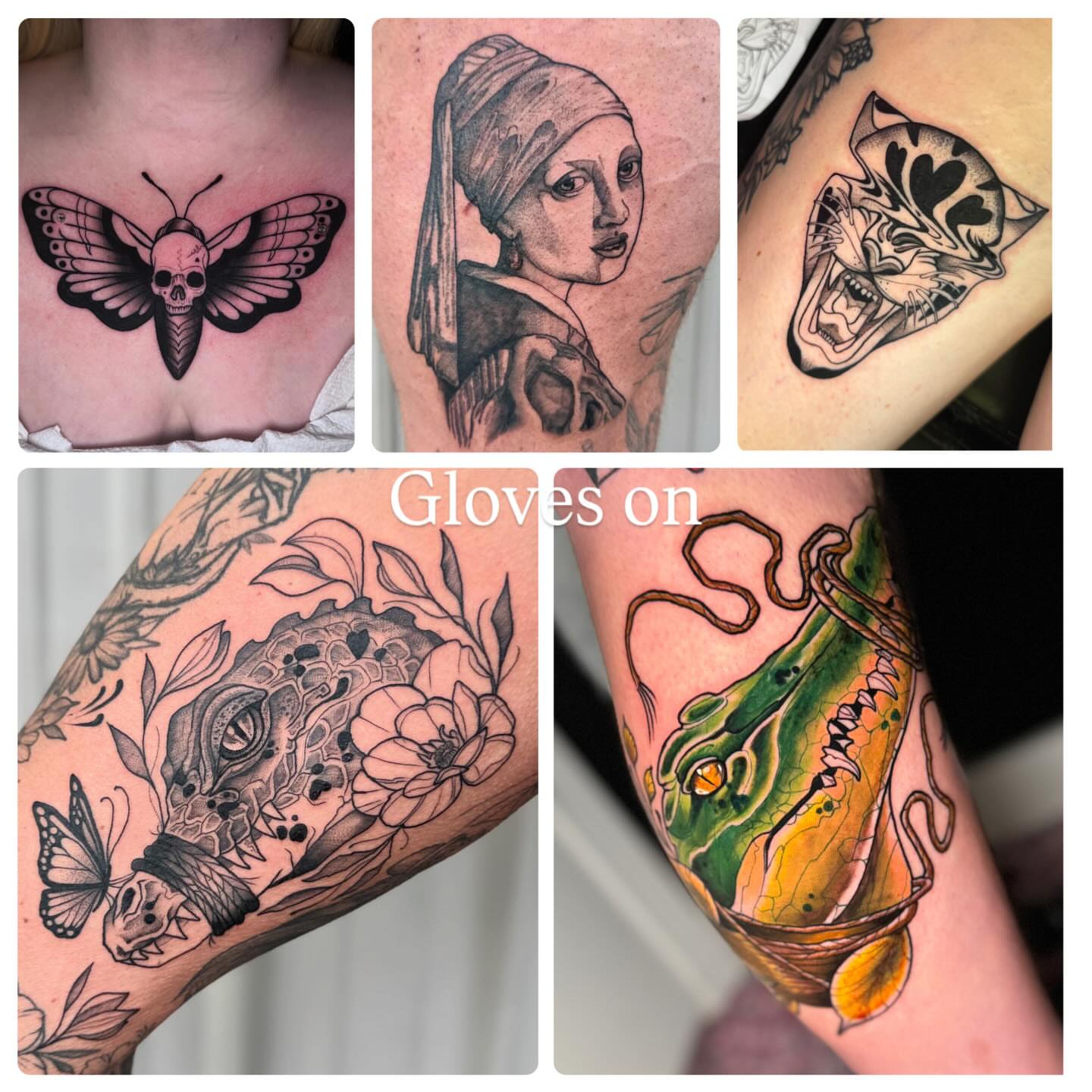 Tattoo portfolio realism tattoo by Kayla Rosencrans