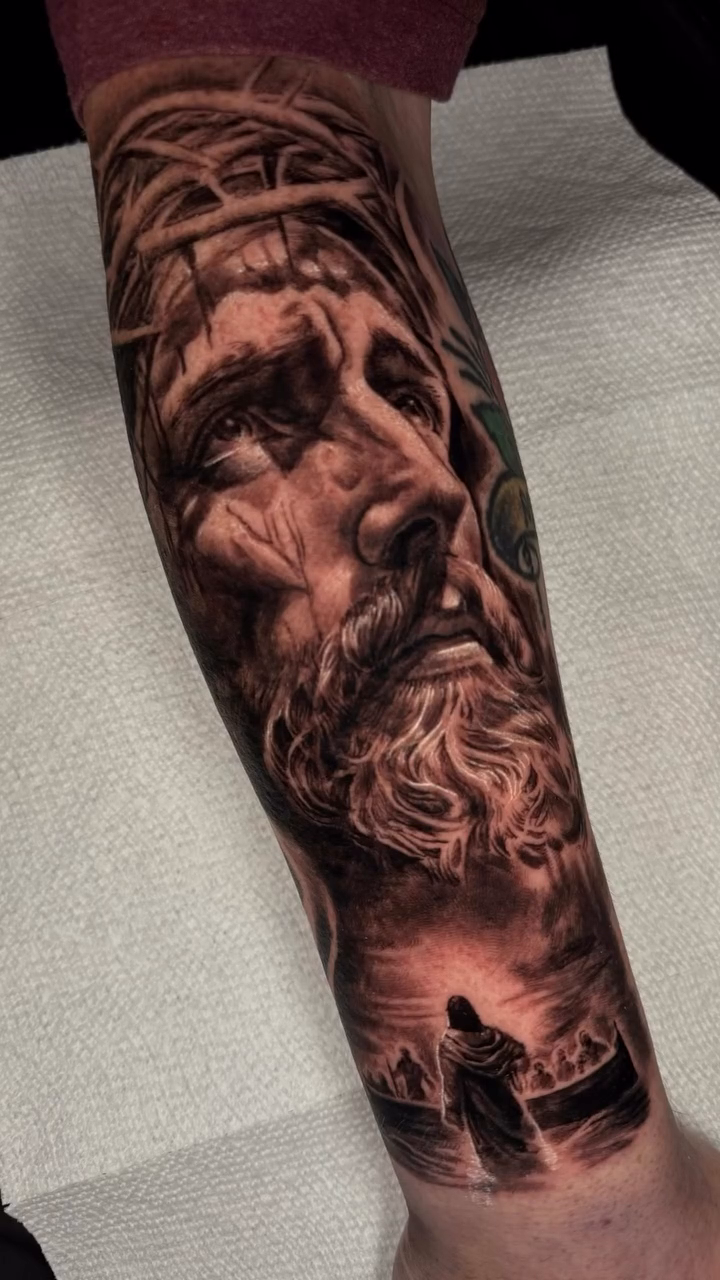 Tattoo by @timmy_vandroff — realism, black_and_grey