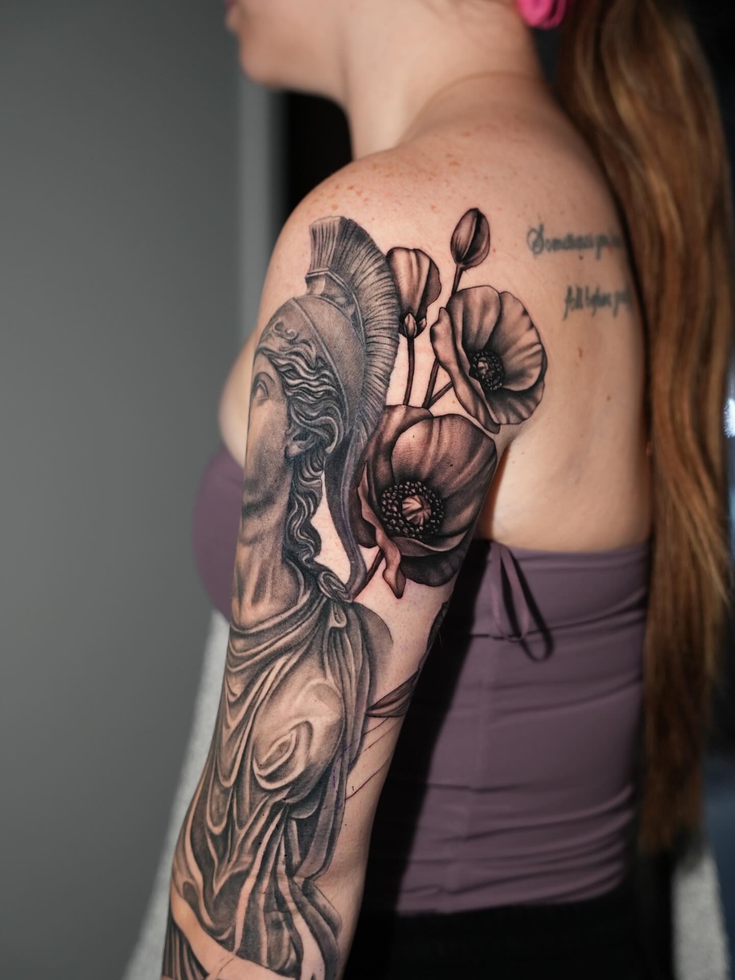 Tattoo by @badvibestattoos — black_and_grey, realism