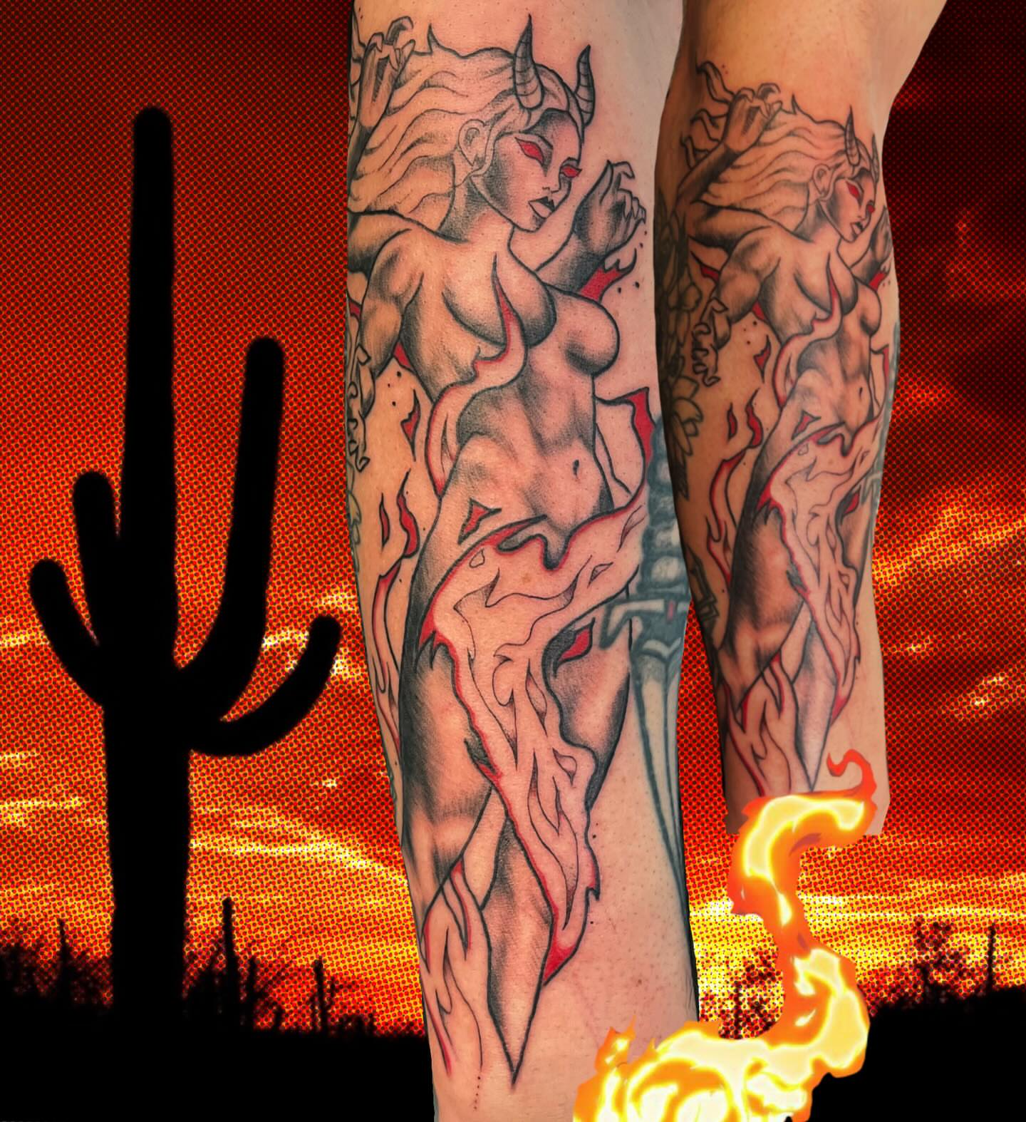 Tattoo by @bloodnfate — neo_traditional, dark_realism