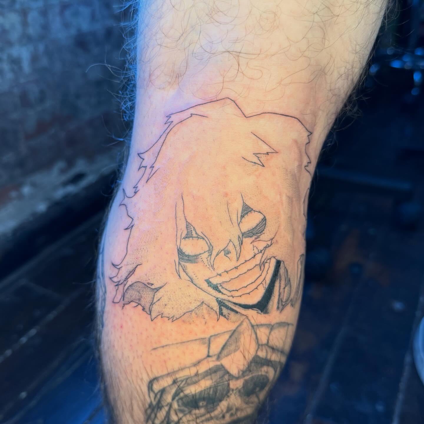 Tattoo by @nanumike_tats — black_and_grey