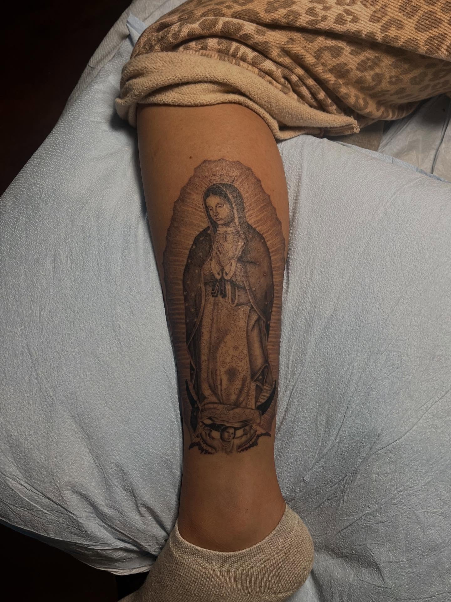 Tattoo by @adrian__tattoos — black_and_grey