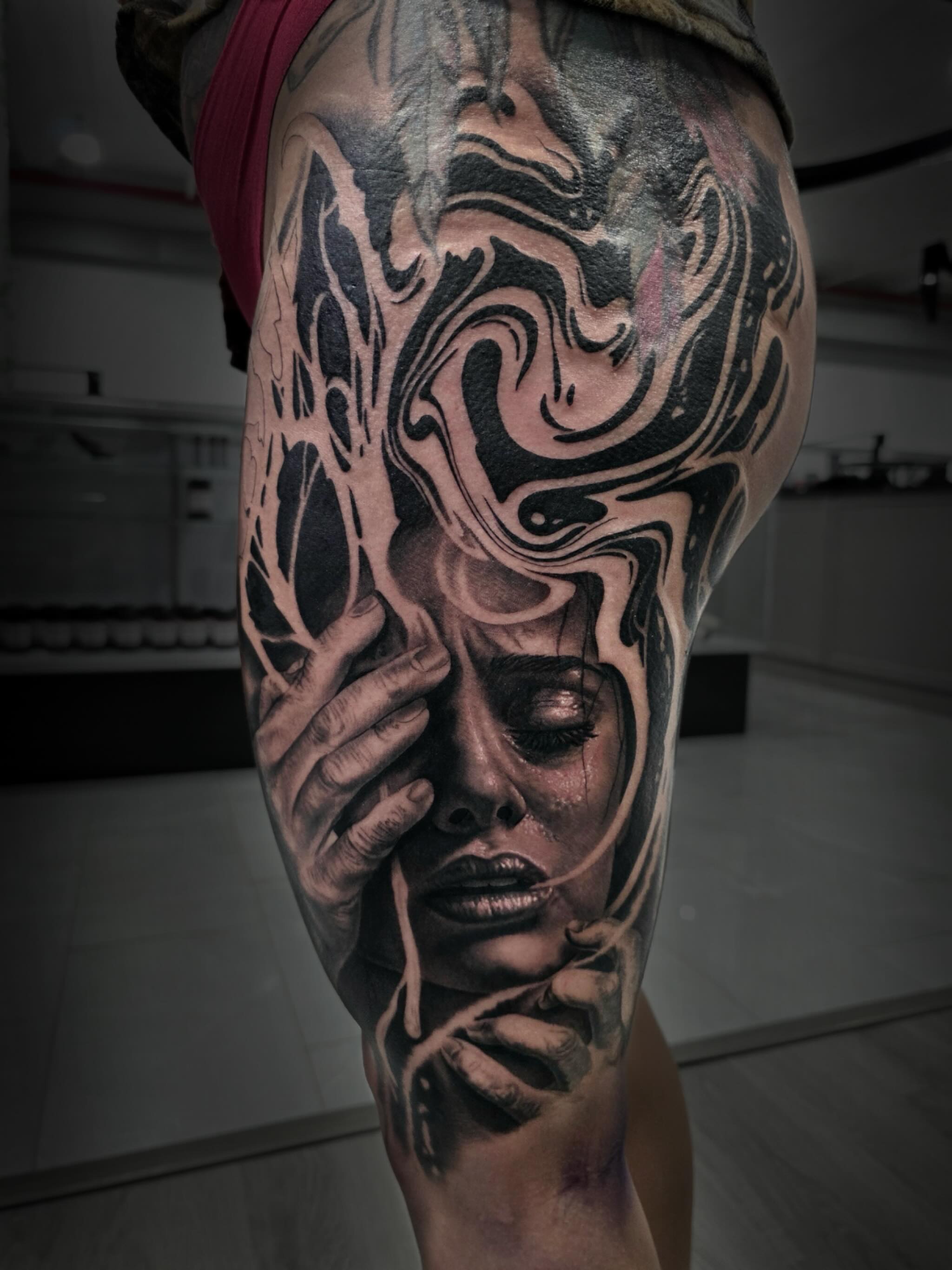 Tattoo by @tattoos_by_julia — realism, dark_realism