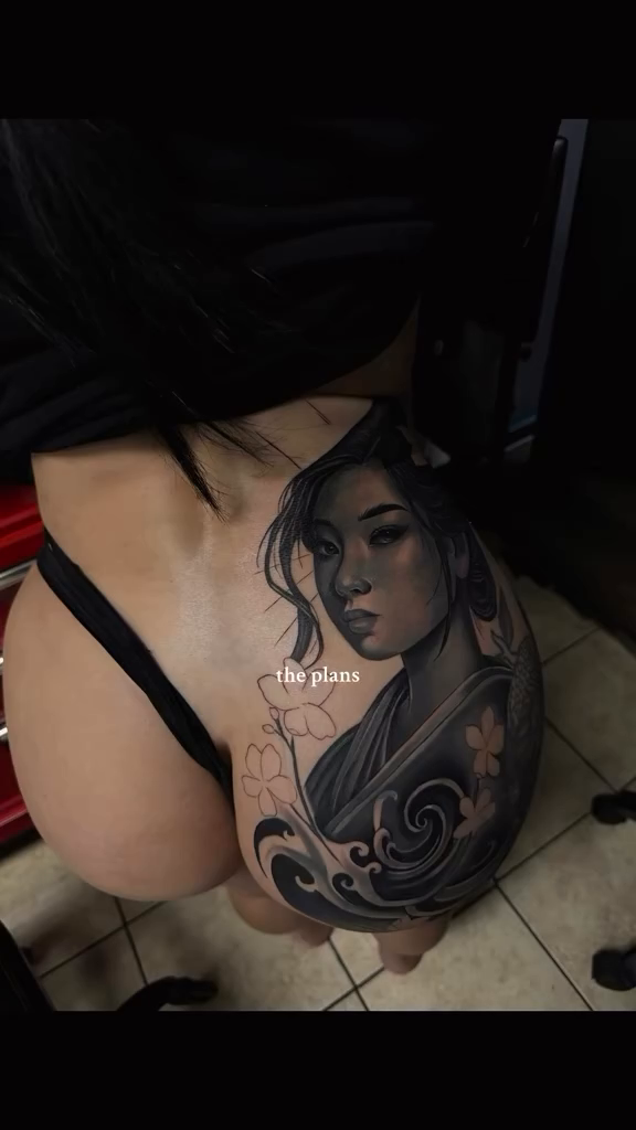Tattoo by @alv13ink โ realism, black_and_grey