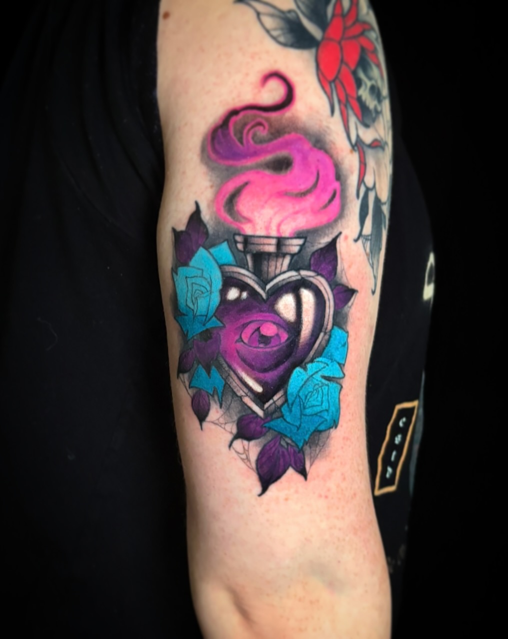 Tattoo by @rbornetattoo — american_traditional, neo_traditional
