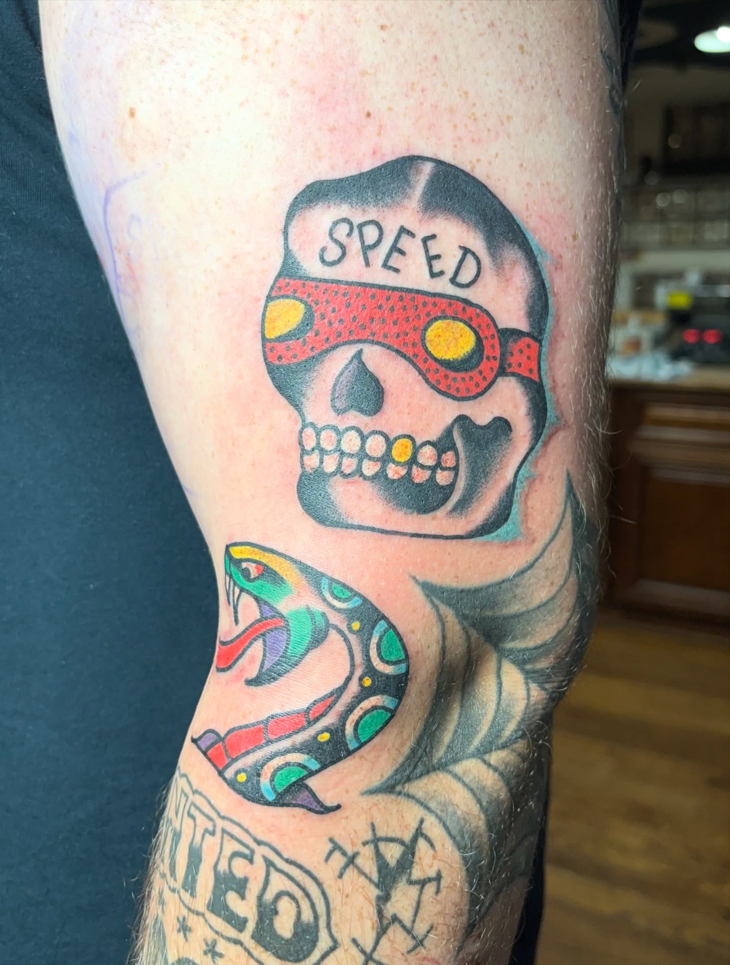 Tattoo by @jaketat2herbert — american_traditional, neo_traditional