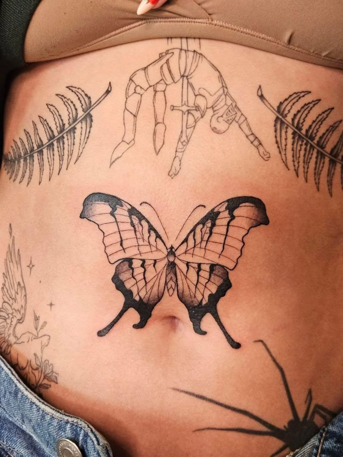 Tattoo by @neonmoonink — black_and_grey