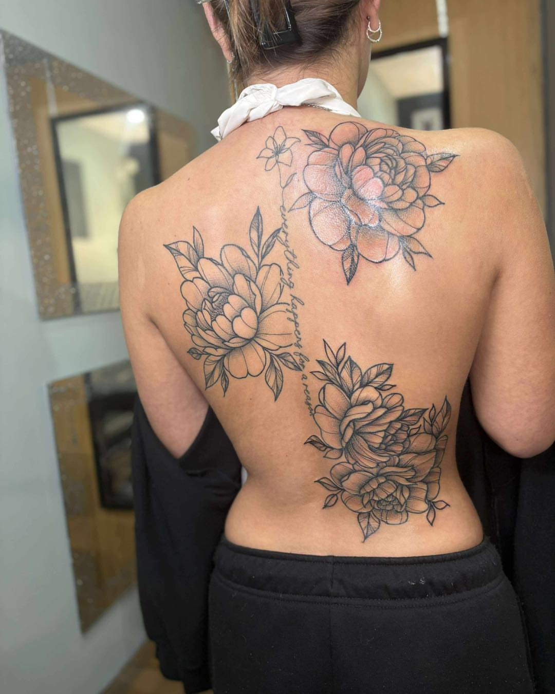 Tattoo by @gchlo123 — black_and_grey