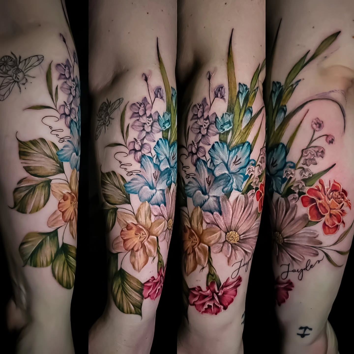 Tattoo by @kaileyjacob.tattoos — realism, watercolor
