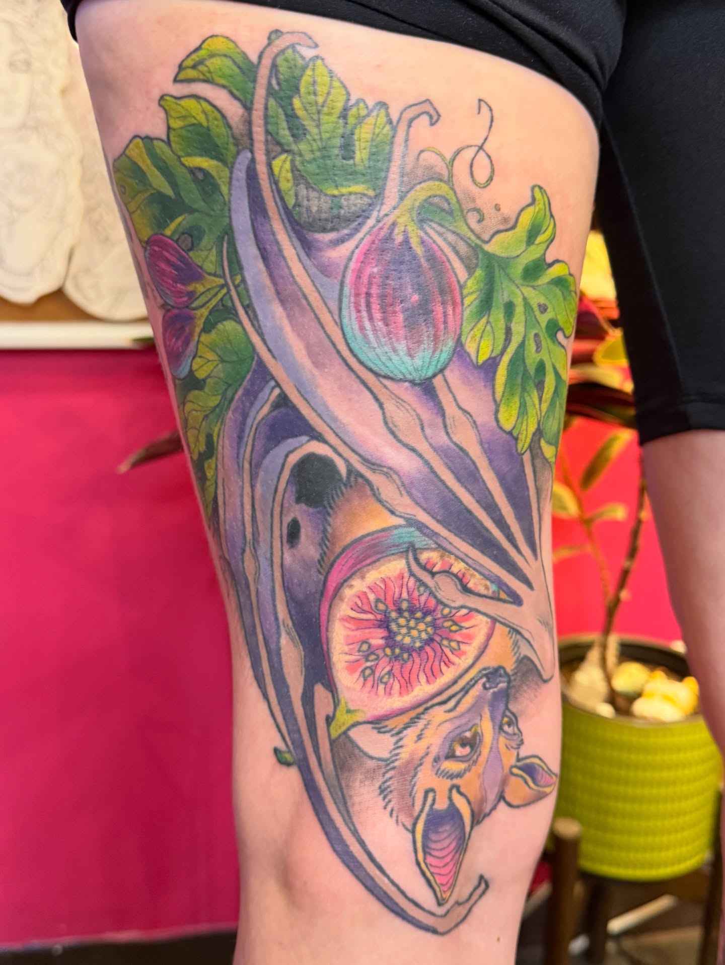 Tattoo by @lauraexleytattoo — realism, dotwork