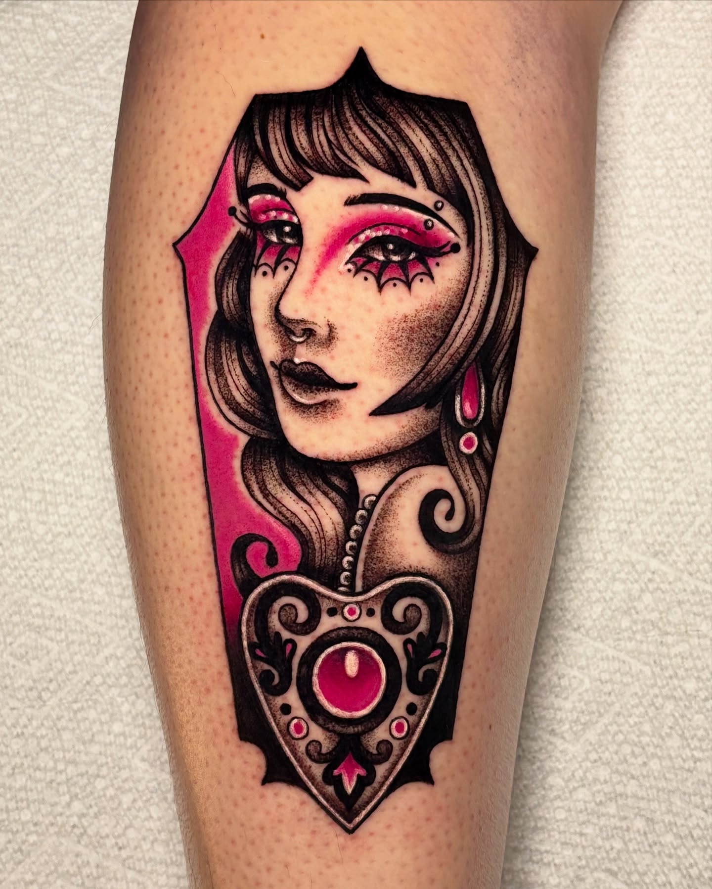 Tattoo by @alexfarsalla — american_traditional, dotwork