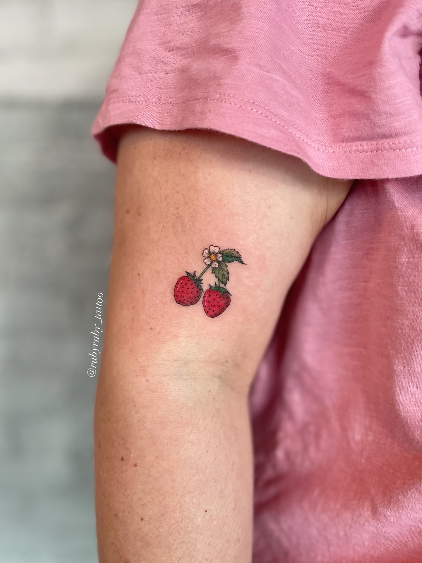 Tattoo by @rubyruby_tattoo — dotwork