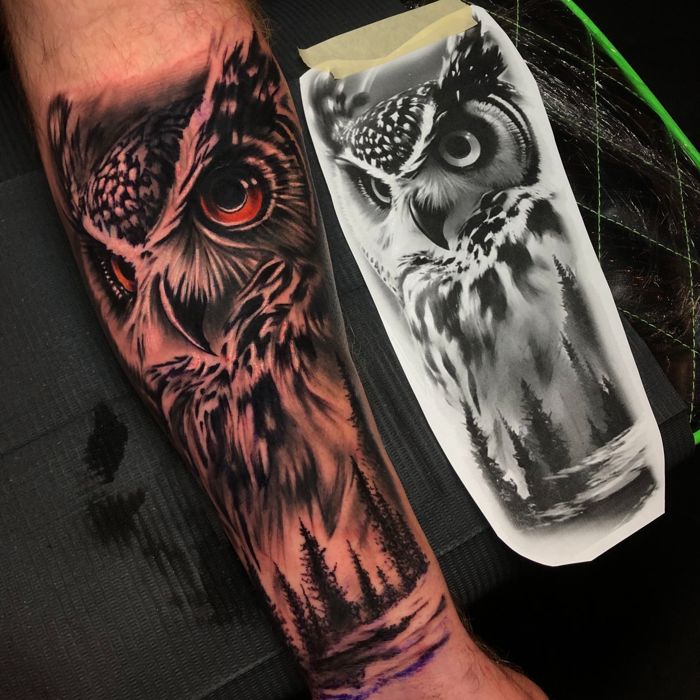 Tattoo by @coreyryantattoo — realism, dark_realism